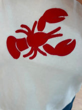 Cargar imagen en el visor de la galería, CINELLA - Crop top blanco langosta