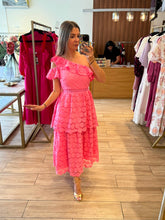 Cargar imagen en el visor de la galería, TELMA - Maxi vestido rosa