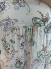 Cargar imagen en el visor de la galería, CORA - Maxi vestido beige estampado