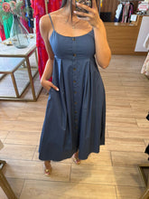 Cargar imagen en el visor de la galería, ESPERANZA - Maxi vestido azul
