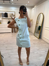 Cargar imagen en el visor de la galería, ELAINE - Vestido corto menta botones