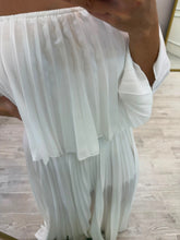 Cargar imagen en el visor de la galería, LAVINIA - Maxi vestido blanco