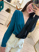 Cargar imagen en el visor de la galería, DARLENE - Pantiblusa bicolor