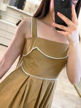 Cargar imagen en el visor de la galería, ASIA - Maxi vestido café