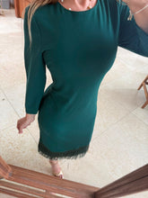 Cargar imagen en el visor de la galería, ANYA - Maxi vestido verde manga larga