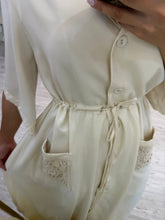 Cargar imagen en el visor de la galería, ZULEMA - Maxi vestido hueso