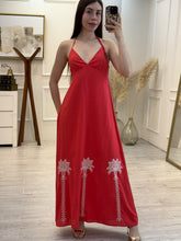 Cargar imagen en el visor de la galería, AMARIS - Maxi vestido rojo