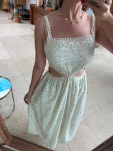 Cargar imagen en el visor de la galería, NOIR - Maxi vestido avena estampado