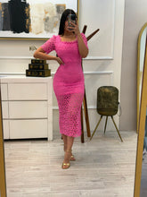 Cargar imagen en el visor de la galería, LISA - Maxi vestido rosa