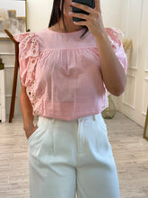 Cargar imagen en el visor de la galería, ASTORIA - Blusa rosa pastel