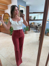 Cargar imagen en el visor de la galería, ALHENA - Pantalón ladrillo