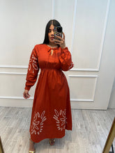Cargar imagen en el visor de la galería, MALENA - Maxi vestido chedron