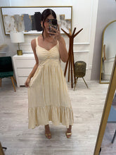 Cargar imagen en el visor de la galería, KAIA - Maxi vestido rayas
