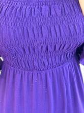 Cargar imagen en el visor de la galería, GARDENIA - Maxi vestido morado