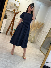 Cargar imagen en el visor de la galería, AVANI - Maxi vestido azul marino
