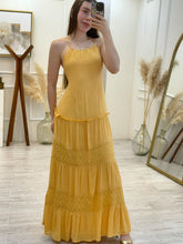 Cargar imagen en el visor de la galería, ESME - Maxi vestido amarillo