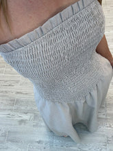 Cargar imagen en el visor de la galería, ROXANA - Maxi vestido strapless