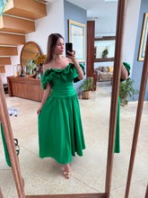 Cargar imagen en el visor de la galería, GRAYSON - Maxi vestido verde