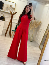 Cargar imagen en el visor de la galería, BARBARA - Palazzo rojo encaje