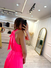 Cargar imagen en el visor de la galería, THALIA - Maxi vestido rosa
