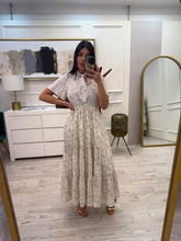 Cargar imagen en el visor de la galería, AINHOA - Maxi vestido estampado