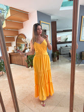 Cargar imagen en el visor de la galería, FEDRA - Maxi vestido amarillo
