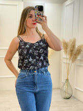 Cargar imagen en el visor de la galería, LIDIA - Blusa tirantes estampadas