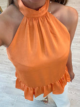 Cargar imagen en el visor de la galería, TABEI - Blusa naranja