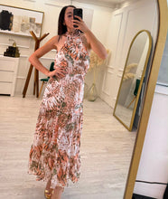Cargar imagen en el visor de la galería, AUTUMN - Maxi vestido estampado