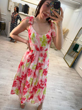 Cargar imagen en el visor de la galería, DANIELA - Maxi vestido estampado floral