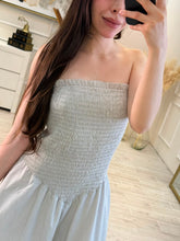 Cargar imagen en el visor de la galería, KARELY - Maxi vestido gris claro