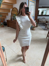 Cargar imagen en el visor de la galería, ARLINGTON - Vestido corto blanco
