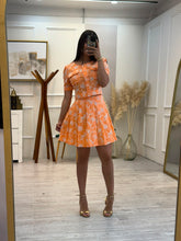 Cargar imagen en el visor de la galería, SHELBY - Set de falda naranja