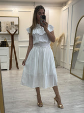 Cargar imagen en el visor de la galería, RAIN - Maxi vestido blanco
