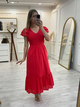 Cargar imagen en el visor de la galería, RIO - Maxi vestido rojo