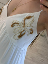Cargar imagen en el visor de la galería, ROSANGELA - Maxi vestido blanco tirantes