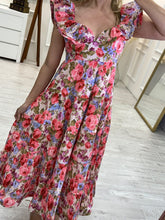 Cargar imagen en el visor de la galería, RAINBOW - Maxi vestido estampado floral