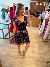 Cargar imagen en el visor de la galería, WISLOW - Vestido corto estampado