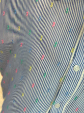 Cargar imagen en el visor de la galería, SAVANNAH - Blusa azul manga larga