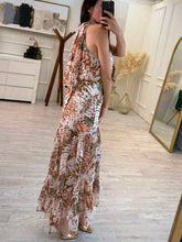 Cargar imagen en el visor de la galería, AUTUMN - Maxi vestido estampado