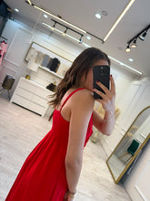 Cargar imagen en el visor de la galería, ALIZEE - Maxi vestido rojo tirantes