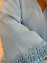 Cargar imagen en el visor de la galería, TABITHA - Vestido corto azul claro