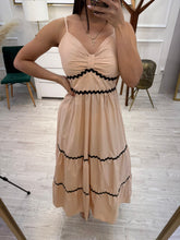 Cargar imagen en el visor de la galería, JULIANA - Maxi vestido beige