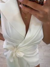 Cargar imagen en el visor de la galería, MADELEINE - Vestido corto blanco