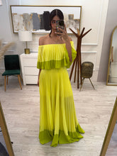 Cargar imagen en el visor de la galería, FATIMA - Maxi vestido amarillo