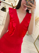 Cargar imagen en el visor de la galería, FRANKIE - Vestido corto rojo