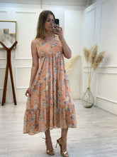 Cargar imagen en el visor de la galería, RENATA - Maxi vestido estampado de vida marina