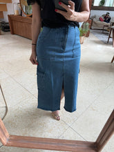 Cargar imagen en el visor de la galería, ANDREA - Fada larga denim