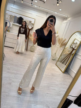Cargar imagen en el visor de la galería, HARMONÍA – Pantalón de lentejuelas champaña