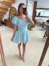 Cargar imagen en el visor de la galería, MELANIA - Vestido azul claro